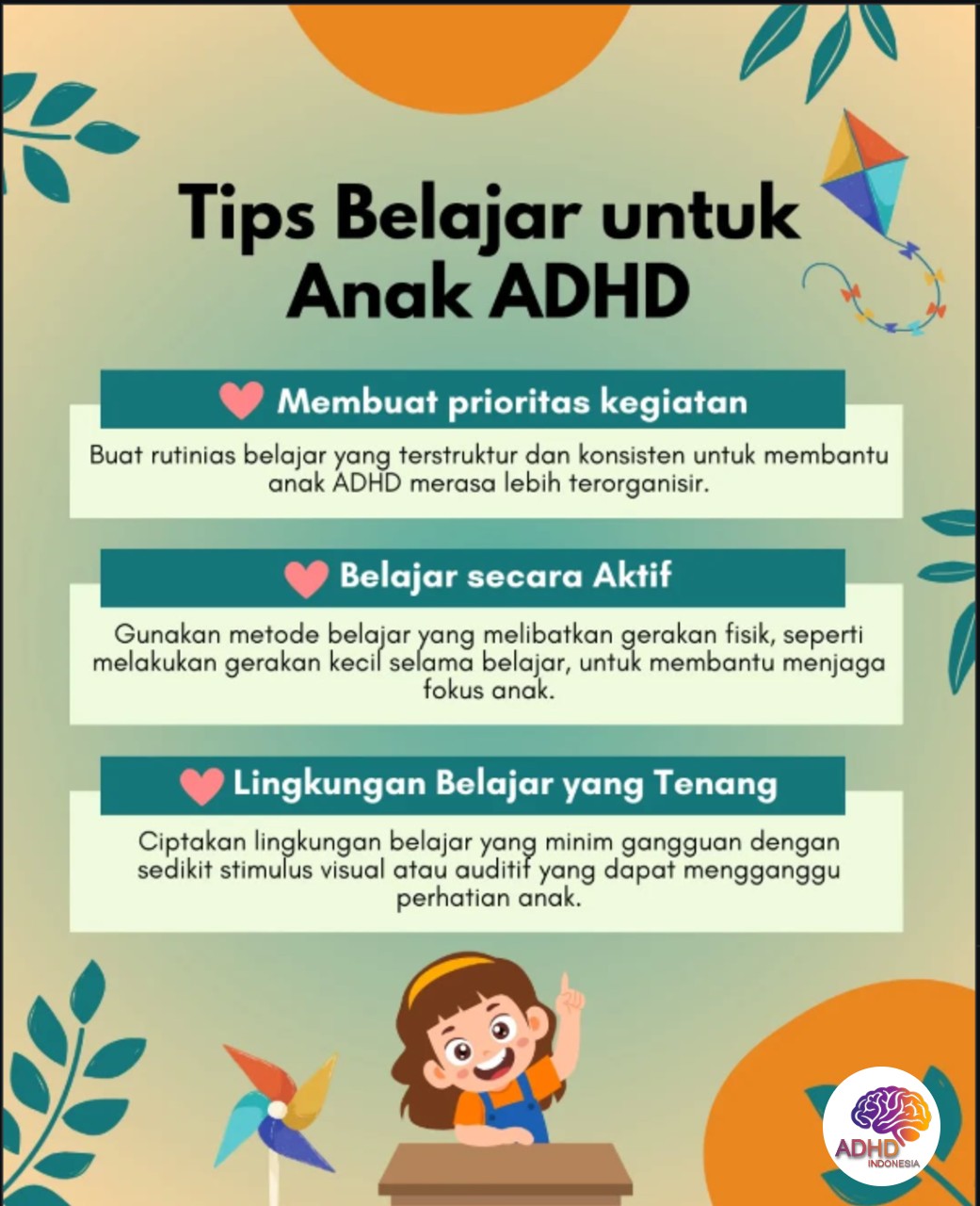 Strategi Belajar yang Cocok untuk Anak ADHD di Kabupaten Garut